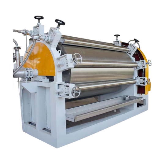 Double drum scraper dryer